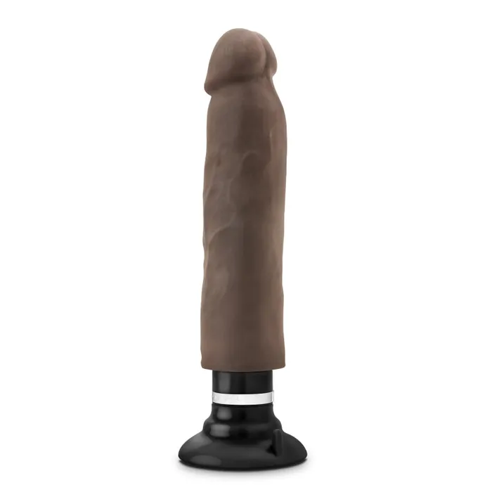 Blush Novelties Dildos | Au Naturel - 11 Inch Sensa Feel Magnum Vibrating Dong - Chocolate Blush Novelties Dildos | Au Naturel - 11 Inch Sensa Feel Magnum Vibrating Dong - Chocolate