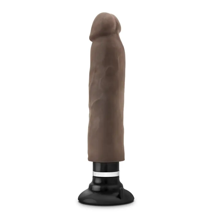 Blush Novelties Dildos | Au Naturel - 11 Inch Sensa Feel Magnum Vibrating Dong - Chocolate Blush Novelties Dildos | Au Naturel - 11 Inch Sensa Feel Magnum Vibrating Dong - Chocolate