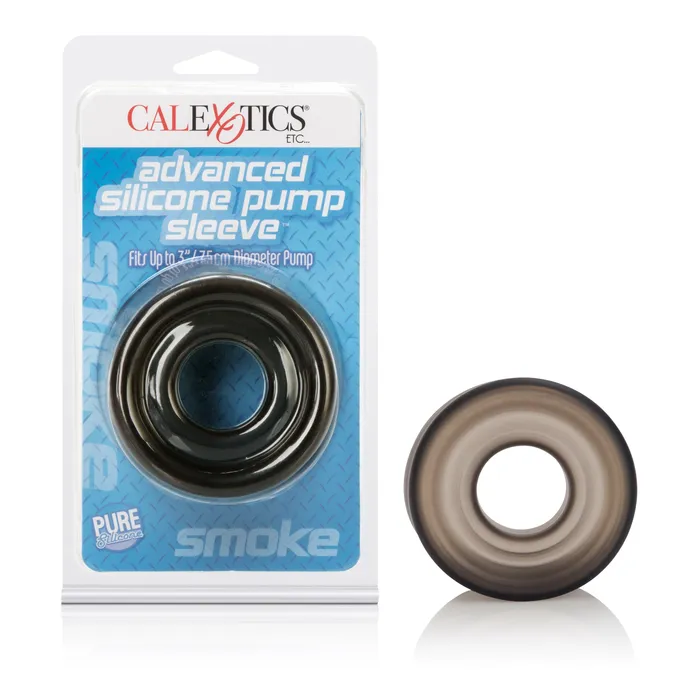 California Exotic Male Sex Toys Advanced Silicone Pump Sleeve Smoke