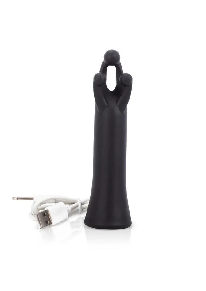 Charged Female Sex Toys Tri It Silicone USB Rechargeable Clitoral Stimulation Vibrator Waterproof