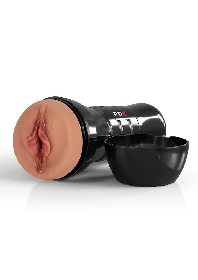 Pipedream Extreme Toyz Male Sex Toys Pdx Extreme Wet Pussies Super Luscious Lips XXL Self Lubricating Stroker