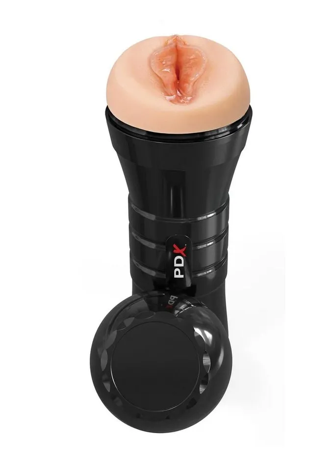 Pipedream Extreme Toyz Male Sex Toys Pdx Extreme Wet Pussies Super Luscious Lips XXL Self Lubricating Stroker