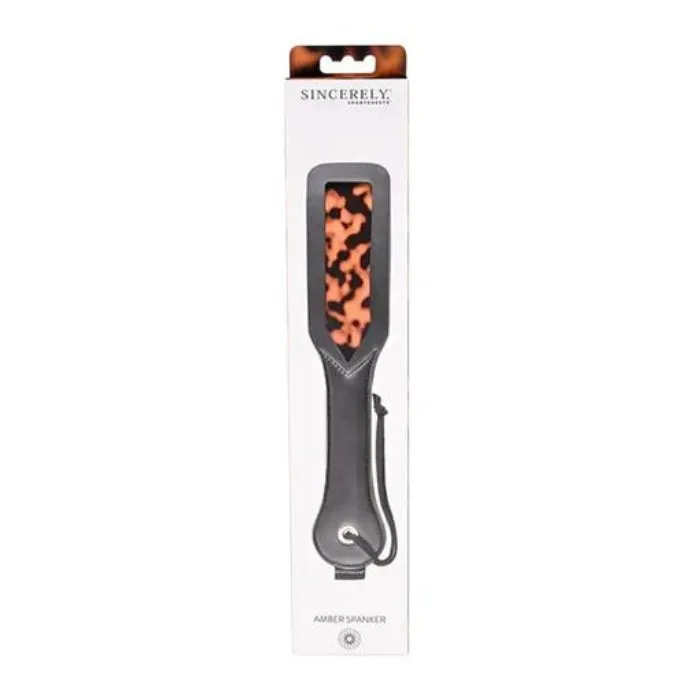Vibrators HOL Sportsheets Sincerely Paddle Amber