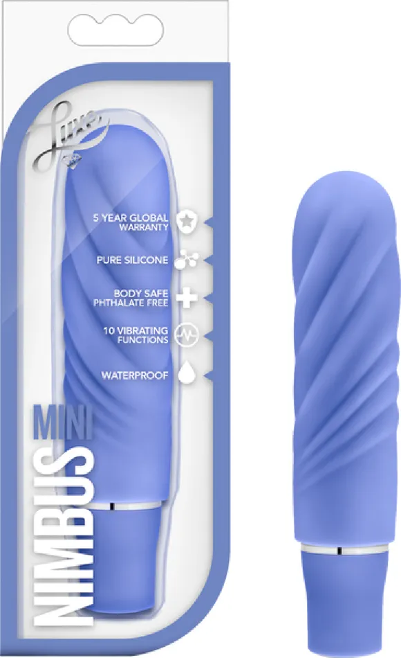 Blush Novelties Female Sex Toys Nimbus Mini Multi Function Vibrator Dildo Sex Toy Adult Pleasure Periwinkle Blush Novelties Female Sex Toys Nimbus Mini Multi Function Vibrator Dildo Sex Toy Adult Pleasure Periwinkle
