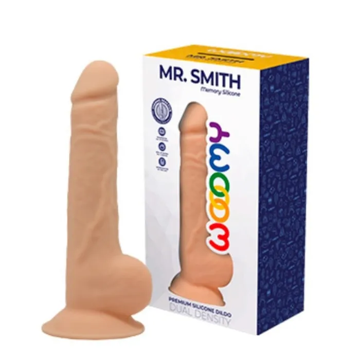 Wooomy Dildos Mr Smith Premium 69 Inch Dual Density Silicone Dildo Wooomy