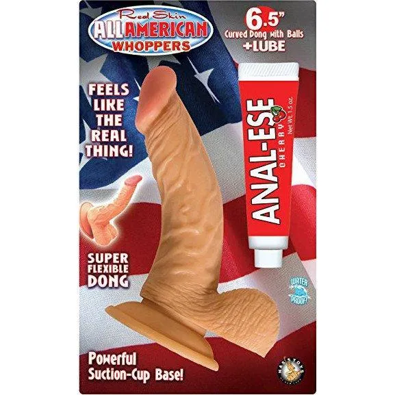 Nasstoys Male Sex Toys 65 All American Whopper with Anal Lube