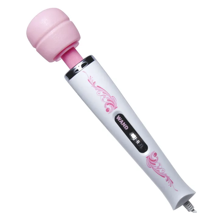 XR Brands Vibrators Wand Essentials 7Speed Pink Corded Massager XR Brands Vibrators Wand Essentials 7Speed Pink Corded Massager